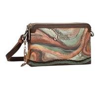 Anekke - Sac bandoulière 2 cpts "Outer" - 23 x 16 x 8 cm - Marron Marron