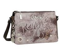 Anekke - Sac bandoulière 3 cpts "Mantle" - 28 x 19 x 10 cm - Marron Marron