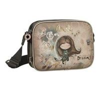 Anekke - Sac bandoulière 3 cpts "Real" - 25 x 19 x 6 cm - Marron Marron