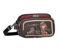 Anekke - Sac bandoulière femme mini "Mademoiselle" - 20 x 13 x 6 cm - Marron Marron