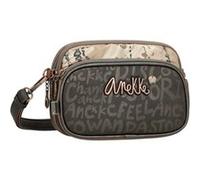 Anekke - Sac bandoulière femme mini "Smart" - 20 x 13 x 6 cm - Gris Gris