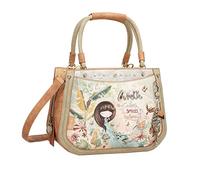 Anekke - Sac Bowling pour femme - Sac en similicuir avec 2 poignées - Fermeture éclair Amazonia - Accessoires et accessoires pour femme - 30 x 23 x 14 cm, multicolore, Taille unique