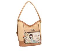 Anekke - Sac Femme Convertible en Sac à Dos - Fermeture Éclair - Multiposition Amazonia - Accessoires et Accessoires Femme - Dimensions 30 x 33 x 13 cm, multicolore, Taille unique