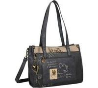 Anekke - Sac porté épaule "Boutique" - 30 x 23 x 12 cm - Bleu Bleu