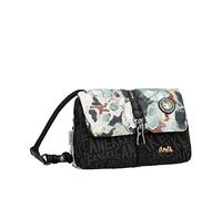 Anekke - Sac pour femme - Grand sac à bandoulière - Sac à bandoulière en similicuir avec 1 poignée - Fermeture éclair et rabat - Valise à main - Collection Woods - Accessoires et accessoires pour