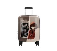 Anekke Viaje 4 roulettes Trolley de cabine 55 cm avec soufflet d'extension multicolore