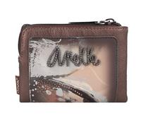 Anekke Wings Porte-monnaie Protection RFID 12 cm brun