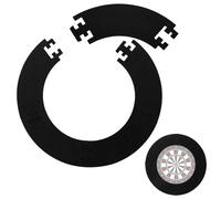 Anello di protezione per freccette, anello di protezione per freccette in Eva Leggero per freccette da 45 cm, Totale 72 cm, per prevenire i Danni al Muro Con l'anello di protezione per freccette