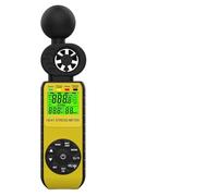 Anémomètre à air 881 W, tachymètre numérique, compteur de vitesse du vent, 4 en 1, avec test d'humidité et de température