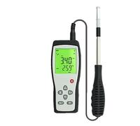 Anémomètre À Film Chaud Débit D'air Vitesse Du Vent Thermo-anémomètre À Fil Chaud 0-30 M/s Avec USB