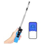 Anémomètre, Anémomètre à fil chaud débitmètre d'air numérique 0-89.5Mph avec sonde télescopique à 5 angles, vent CFM/CMM