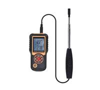 Anémomètre, Anémomètre thermique LCD, Instrument de mesure de la température à fil chaud industriel portatif de haute précision