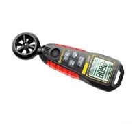 Anémomètre GN302 avec grand écran LCD rétroéclairé qui affiche des lectures simultanées de l'humidité de la température et du niveau de Beaufort