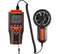 Anémomètre manuel split SucceBuy, 14℉-140℉, anémomètre numérique, CFM-mètre avec rétro-éclairage LED, mesure la vitesse du vent, la température, le flux d'air pour la voile, le surf, HVAC