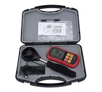 Anémomètre Multifonction Numérique Portable, Écran LCD Grand Format, 500 Enregistrements - Mesure Précise du Vent, Rétention des Données, Idéal pour Usage Extérieur