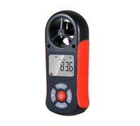 Anémomètre numérique à 8 fonctions avec vitesses du vent, température, humidité, pression, altitudes, mesure pour l ' extérieur, compteur de vitesse du vent en extérieur