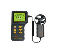 Anémomètre numérique à main AR836 + avec jauge de mesure la vitesse du vent rétroéclairage LCD for mesurer, température et débit d'air Pour laboratoire