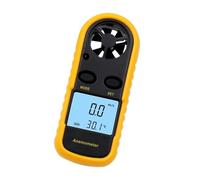 Anémomètre numérique, Anémomètre numérique thermomètre mesurant la vitesse du vent testeur de température portable haute précision 0-30 m/s mètre
