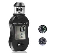 Anémomètre Numérique AP-876 Anemometre Portable Compteur de Vitesse du Vent Mesure Vitesse de l'air Volume d'air Livré avec Boussole + Batterie pour HVAC Tournage Voile