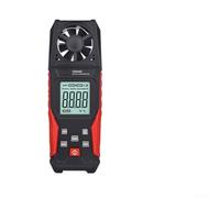 Anémomètre numérique avec mesure de la vitesse de l'air et de la température, conservation des données pour les valeurs max/min, affichage de plusieurs unités et arrêt automatique d'économie d'énergie