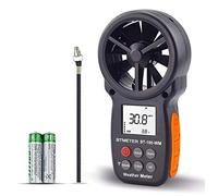 Anémomètre numérique CFM,de poche,pour la vitesse du vent,la température,le testeur d'humidité relative au refroidisseur,d'altitude et de pression barométrique,pour le drone d'escalade