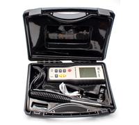 Anémomètre Numérique de Haute Précision, Anémomètre Thermique Portable, Anémomètre à Fil Chaud pour Conduits D'air