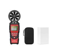 Anémomètre numérique portable, compteur de vitesse du vent, anémomètre, affichage LCD, compteur de température(HT625A)