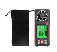 Anémomètre Numérique, Testeur de Vitesse du Vent à Main avec Écran LCD 2,26 Pouces, Capteurs de Température et Humidité - Haute Précision, Multifonction, Pour Voile et Sports de