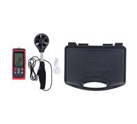 Anemometre Portable, Digital, Ecran LCD Grand Taille, Extension 2. - Haute Precision, Multifonction, Pour Navigation et Activites Exterieures