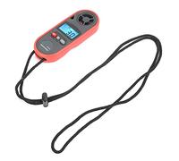 Anémomètre Portable Numérique, Capteur de Vitesse du Vent et Température, Mesure Précise, Écran LCD avec Rétroéclairage - Léger, Sensible et Pratique pour Usage Extérieur