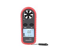 Anémomètre Portable, thermomètre anémomètre GM816, jauge de vitesse du vent, anémomètre numérique LCD 30 m/s(WT816-WIN)