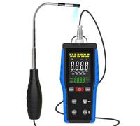 Anémomètre pour appareil de mesure thermique de la vitesse du vent, température, volume, Wind Meter 0,1-30 m/s, anemomètre à thermocouple 0-999900 ft3/min, max/min/maintien des données
