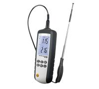 Anémomètre thermique portatif industriel de haute précision, mesure la vitesse du vent, volume d'air et température - Flow-Master