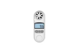 Anémomètres, Anémomètre de précision portable, instrument de mesure de la force du vent étanche à l'eau et à la poussière, écran LCD numérique