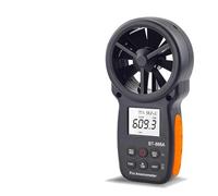 Anémomètres, Anémomètre numérique portatif avec connexion USB, débitmètre d'air, mesure la température et la vitesse du vent