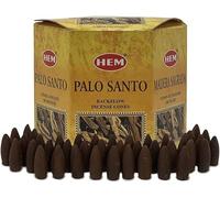 Anémone - Backflow Hem prémium - Cônes Naturels et Boisés - Lot de Boîtes (Palo Santo, 1 Boîte)
