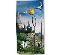 anemone - Drap De Plage Harry Potter Ou Serviette De Bain - Harry Potter - 70 X 140 Cm (C)