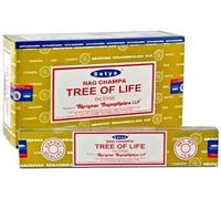 Anemone - Encens SATYA - Bâtonnets d'Encens Naturels - Boîtes de 15g (Arbre de Vie, 12 Boîtes)