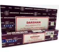 Anemone - Encens SATYA - Bâtonnets d'Encens Naturels - Boîtes de 15g (Darshan, 1 Boîte)