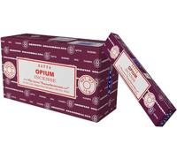 Anemone - Encens SATYA - Bâtonnets d'Encens Naturels - Boîtes de 15g (Opium, 1 Boîte)