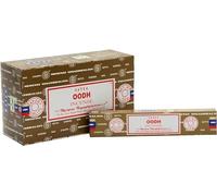 Anemone - Encens SATYA - Bâtonnets d'Encens Naturels - Boîtes de 15g (Oudh, 1 Boîte)