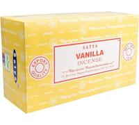 Anemone - Encens SATYA - Bâtonnets d'Encens Naturels - Boîtes de 15g (Vanille, 1 Boîte)