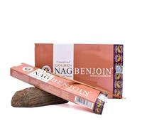 Anémone - Enecens Vijayshree Golden prémium - Bâtonnets Naturels et Boisés - Lot de Boîtes de 15g (Benjoin, 1 Boîte)