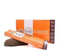 Anémone - Enecens Vijayshree Golden prémium - Bâtonnets Naturels et Boisés - Lot de Boîtes de 15g (Oliban, 1 Boîte)