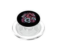 Anémone Fleur Démon Monstre Horreur Gothique PopSockets PopGrip pour MagSafe