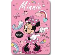 anemone Plaid Polaire Minnie Disney 100x140 (A)