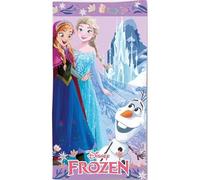 anemone Serviette de Bain Frozen - La Reine des Neiges en Coton - Drap de Plage 70 x 140 cm - Disney (D)