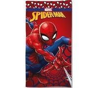 anemone Serviette de Bain Spider-Man en Coton - Drap de Plage - Serviette de Plage 70 x 140 cm - Disney - Marvel (F)