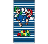anemone Serviette de Plage Microfibre Nintendo Mario 70x140 cm - Séchage Rapide 250 GSM - Serviette de Bain Enfant Adulte - Légère Compacte Piscine Voyage (2)
