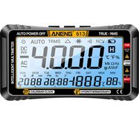 ANENG 613 Multimètre intelligent 3 en 1 Calendrier perpétuel Température Hygromètre 4000 comptes Numérique AC/DC Tension Résistance Testeur de condensateur Outils de test professionnels